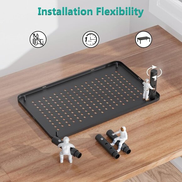 Computer Monitor Stand for Desk, Adjustable Laptop Riser, Desk Monitor Stand Und - Picture 7 of 9